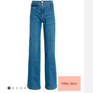 Veronica beard ember high rise wide leg jeans